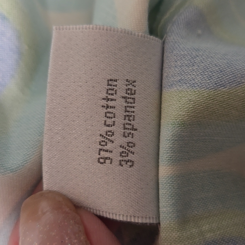 Lesley Evers Geometric Patterned Cotton Skirt - B… - image 6